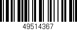 Código de barras (EAN, GTIN, SKU, ISBN): '49514367'