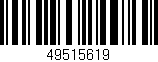 Código de barras (EAN, GTIN, SKU, ISBN): '49515619'