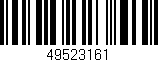 Código de barras (EAN, GTIN, SKU, ISBN): '49523161'