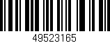 Código de barras (EAN, GTIN, SKU, ISBN): '49523165'