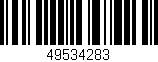 Código de barras (EAN, GTIN, SKU, ISBN): '49534283'