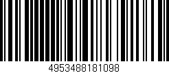 Código de barras (EAN, GTIN, SKU, ISBN): '4953488181098'