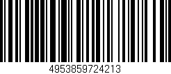 Código de barras (EAN, GTIN, SKU, ISBN): '4953859724213'