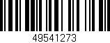 Código de barras (EAN, GTIN, SKU, ISBN): '49541273'