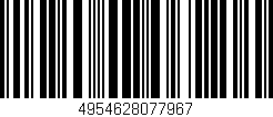 Código de barras (EAN, GTIN, SKU, ISBN): '4954628077967'