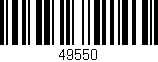 Código de barras (EAN, GTIN, SKU, ISBN): '49550'