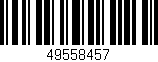 Código de barras (EAN, GTIN, SKU, ISBN): '49558457'