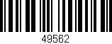 Código de barras (EAN, GTIN, SKU, ISBN): '49562'