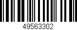 Código de barras (EAN, GTIN, SKU, ISBN): '49563302'
