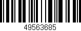 Código de barras (EAN, GTIN, SKU, ISBN): '49563685'