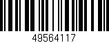 Código de barras (EAN, GTIN, SKU, ISBN): '49564117'