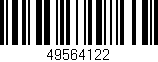 Código de barras (EAN, GTIN, SKU, ISBN): '49564122'