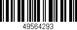 Código de barras (EAN, GTIN, SKU, ISBN): '49564293'
