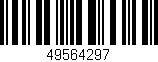Código de barras (EAN, GTIN, SKU, ISBN): '49564297'