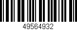 Código de barras (EAN, GTIN, SKU, ISBN): '49564932'