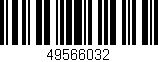 Código de barras (EAN, GTIN, SKU, ISBN): '49566032'