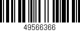 Código de barras (EAN, GTIN, SKU, ISBN): '49566366'