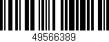 Código de barras (EAN, GTIN, SKU, ISBN): '49566389'