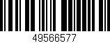 Código de barras (EAN, GTIN, SKU, ISBN): '49566577'