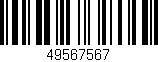 Código de barras (EAN, GTIN, SKU, ISBN): '49567567'