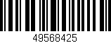 Código de barras (EAN, GTIN, SKU, ISBN): '49568425'