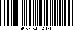 Código de barras (EAN, GTIN, SKU, ISBN): '4957054024871'