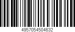 Código de barras (EAN, GTIN, SKU, ISBN): '4957054504632'