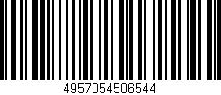 Código de barras (EAN, GTIN, SKU, ISBN): '4957054506544'