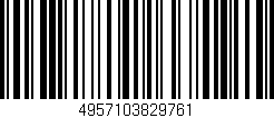 Código de barras (EAN, GTIN, SKU, ISBN): '4957103829761'