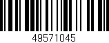 Código de barras (EAN, GTIN, SKU, ISBN): '49571045'