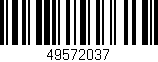 Código de barras (EAN, GTIN, SKU, ISBN): '49572037'