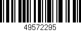 Código de barras (EAN, GTIN, SKU, ISBN): '49572295'