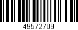 Código de barras (EAN, GTIN, SKU, ISBN): '49572709'