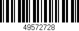 Código de barras (EAN, GTIN, SKU, ISBN): '49572728'