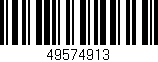 Código de barras (EAN, GTIN, SKU, ISBN): '49574913'