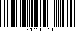 Código de barras (EAN, GTIN, SKU, ISBN): '4957812030328'
