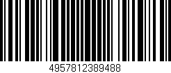 Código de barras (EAN, GTIN, SKU, ISBN): '4957812389488'
