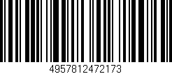 Código de barras (EAN, GTIN, SKU, ISBN): '4957812472173'