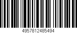 Código de barras (EAN, GTIN, SKU, ISBN): '4957812485494'