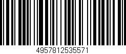 Código de barras (EAN, GTIN, SKU, ISBN): '4957812535571'