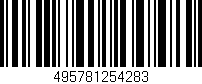 Código de barras (EAN, GTIN, SKU, ISBN): '495781254283'