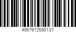 Código de barras (EAN, GTIN, SKU, ISBN): '4957812580137'