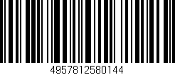 Código de barras (EAN, GTIN, SKU, ISBN): '4957812580144'