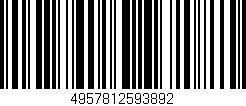 Código de barras (EAN, GTIN, SKU, ISBN): '4957812593892'