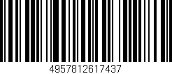 Código de barras (EAN, GTIN, SKU, ISBN): '4957812617437'