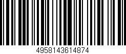 Código de barras (EAN, GTIN, SKU, ISBN): '4958143614874'
