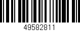 Código de barras (EAN, GTIN, SKU, ISBN): '49582811'