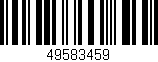 Código de barras (EAN, GTIN, SKU, ISBN): '49583459'