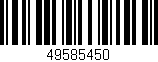 Código de barras (EAN, GTIN, SKU, ISBN): '49585450'