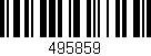 Código de barras (EAN, GTIN, SKU, ISBN): '495859'